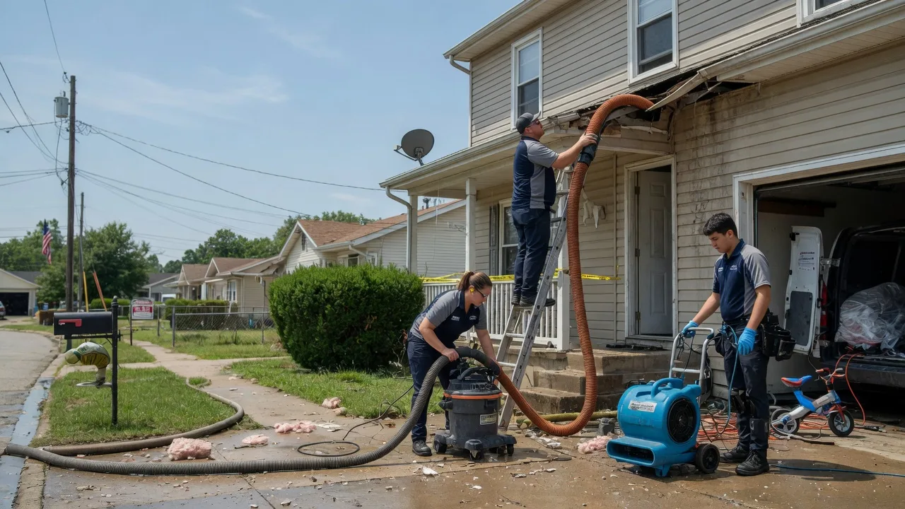 Water Damage Restoration in Crewe, VA near me